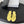 CC Crystal Logo Thong Sandals Yellow Leather 915118