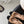 CC Square Toe Slingback Pumps Black Beige Leather 915052