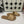 CC Chain Flat Slides Beige Leather 928603