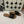 CC Chain Flat Slides Black Leather 928601