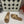 CC Chain Crossover Flat Sandals Beige Leather 928599