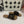 CC Chain Crossover Flat Sandals Black Leather 928597