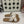 CC Chain Crossover Flat Sandals White Leather 928596