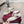 GG Lace-Up Ballet Flats White Canvas Suede 929236