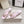 JC Crystal Bow Mule Sandals 5.5CM Pink Mesh Leather 930963