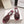 JC Crystal Bow Mule Sandals 5.5CM Burgundy Mesh Leather 930962