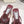 JC Crystal Bow Mule Sandals 5.5CM Burgundy Mesh Leather 930962