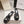 JC Crystal Bow Mule Sandals 5.5CM Black Mesh Leather 930961