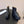 TR Platform Ankle Boots 4CM Black Leather 933554