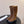 TR Platform Long Boots 4CM Brown Leopard Print Pony Hair Leather 933551