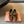 Miu Pointed Toe Bow Mary Jane Flats Brown Suede 933432