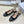 CD Oblique Bow Pearl Slingback Pumps 3.5CM Grey Navy Embroidered Cotton 933311