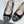 CD Oblique Bow Pearl Slingback Pumps 3.5CM Grey Navy Embroidered Cotton 933311