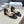 CD Oblique Bow Pearl Ankle Strap Pumps 3.5CM Grey Navy Embroidered Cotton 933313