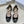 CD Oblique Bow Pearl Ankle Strap Pumps 3.5CM Grey Navy Embroidered Cotton 933313