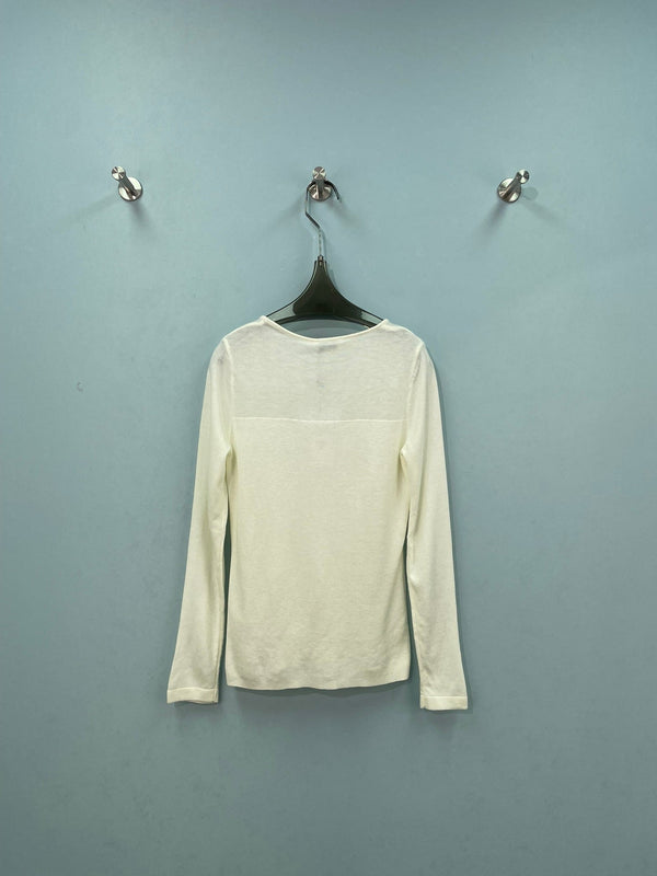 CC Embroidered Knit Sweater Wool 747410