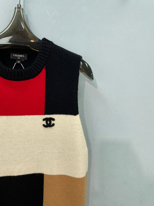 CC Fall-Winter 2026 Patchwork Knit Top Cashmere 747464