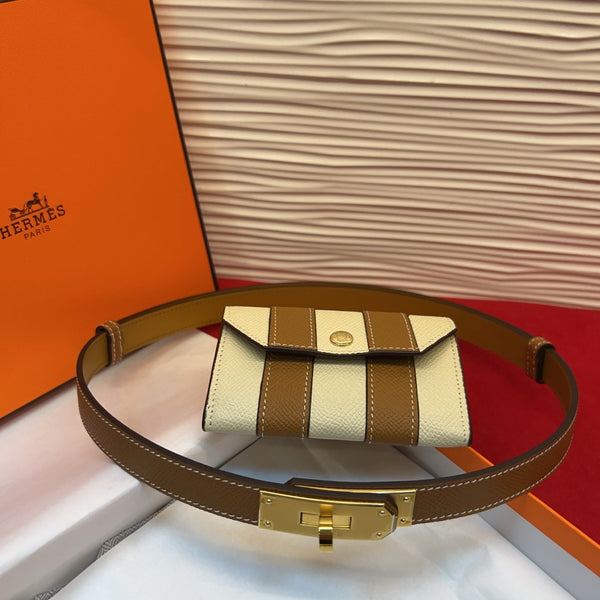HM Kelly Pocket 18 Belt Epsom Calfskin 214050