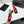 CC Slingback Flats Red Black Leather 944619