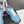 Prad America's Cup Logo Tag Sneakers Blue Soft Rubber & Bike Fabric 951926