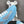 Prad America's Cup Logo Tag Sneakers Blue Soft Rubber & Bike Fabric 951926