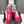 Prad America's Cup Logo Tag Sneakers Red Soft Rubber & Bike Fabric 951916