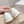 TR Lace-Up Ballet Flats Square Toe Cream Leather 954411