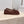 TR Lace-Up Ballet Flats Square Toe Dark Brown Suede 954410