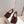 TR Lace-Up Ballet Flats Square Toe Dark Brown Suede 954410