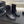 CC Sock Ankle Boots Block Heel 6cm Black Suede Leather 958121