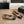 CC Square-Toe Ballet Flats Beige Black Lambskin 961516