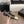CC Square-Toe Mary Jane Flats Black Gold Lambskin 961513