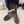 CC Mid-Calf Boots 4CM Gold Chain Charm Brown Knit Suede 961503