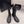 CC Mid-Calf Boots 4CM Gold Chain Charm Black Leather 961500
