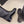 CC Mid-Calf Boots 4CM Gold Chain Charm Black Leather 961500