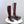CC 26s Silhouette Long Boots Burgundy Black Sheepskin 972808