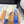 LV 6AM Mules Kitten Heel Blue Monogram Mesh 979715