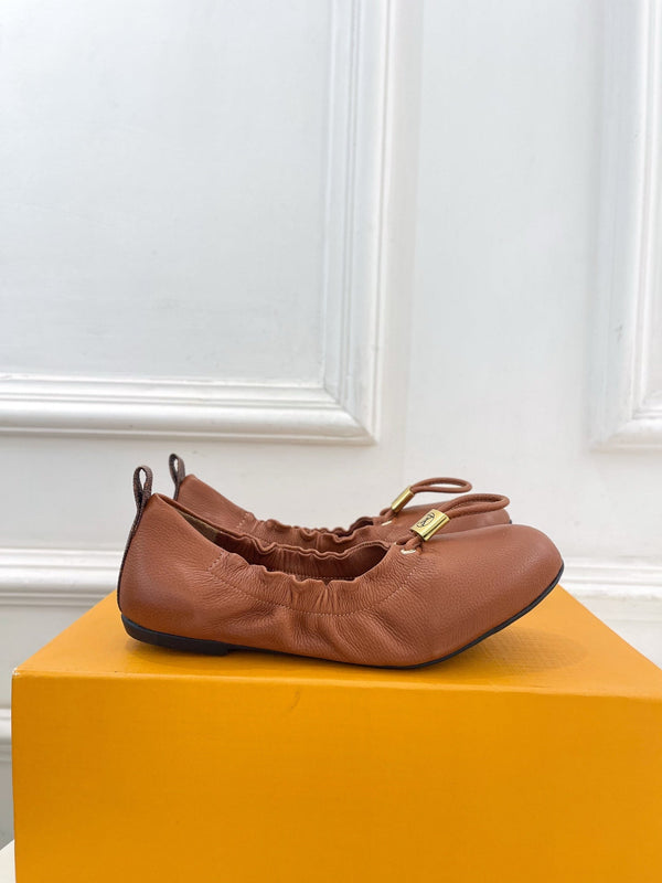 LV Nolita Ballerina Monogram Brown Leather 979544