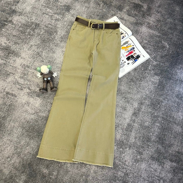 LV High-Waisted Flared Denim 420087