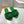 LV Flat Mule Sandals Green Fur Gold LV Medallion 997726