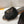 LV Flat Mule Sandals Black Fur Gold LV Medallion 997723