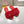 LV Flat Mule Sandals Red Fur Gold LV Medallion 997720