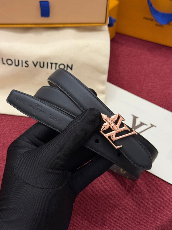 LV Bloom Reversible Belt 20mm Monogram Calfskin 215151