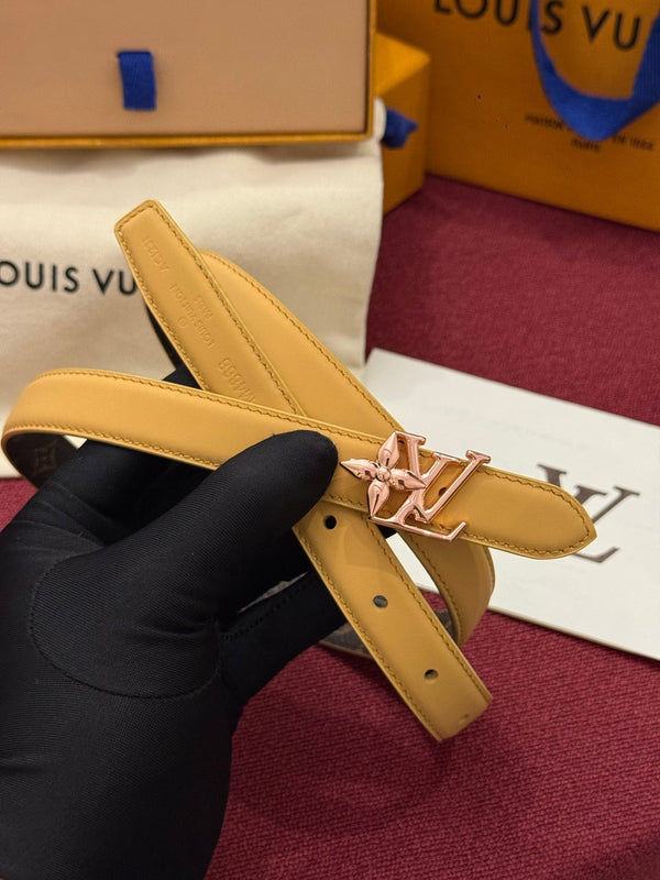 LV Bloom Reversible Belt 20mm Monogram Calfskin 215148