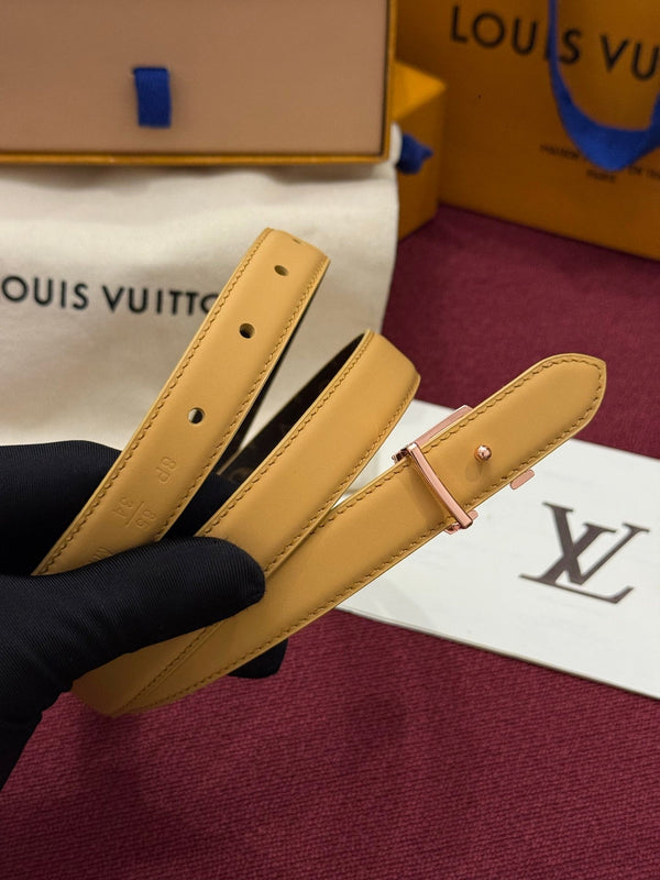 LV Bloom Reversible Belt 20mm Monogram Calfskin 215148
