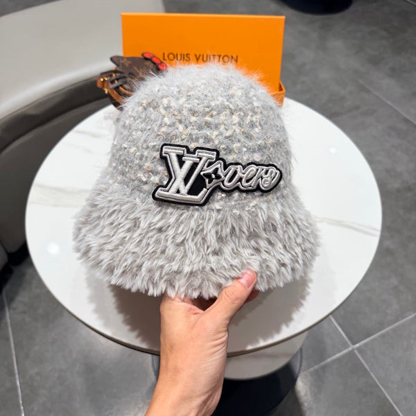 LV Furry Bucket Hat 455973