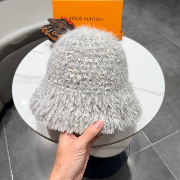 LV Furry Bucket Hat 455973