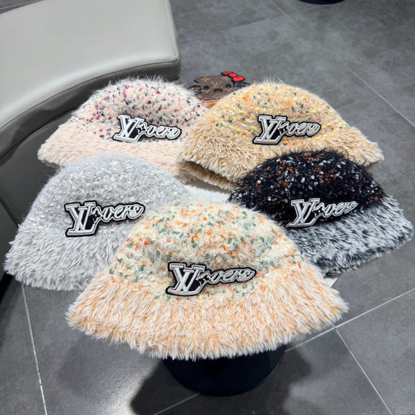 LV Furry Bucket Hat 455973