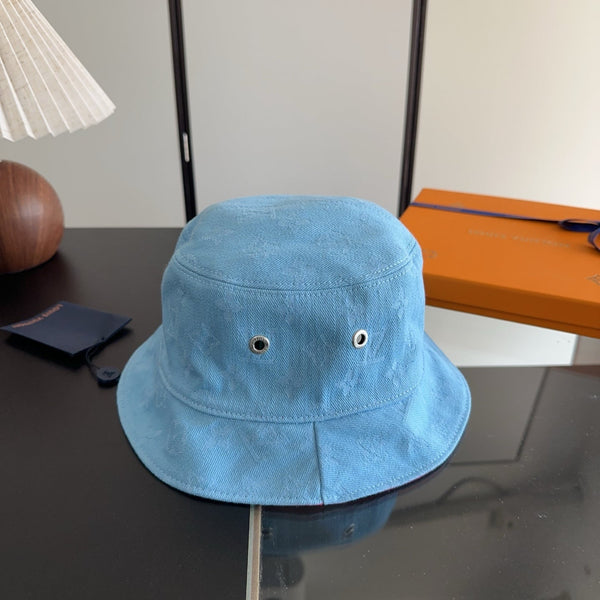 LV Reversible Bucket Hat Monogram 455794