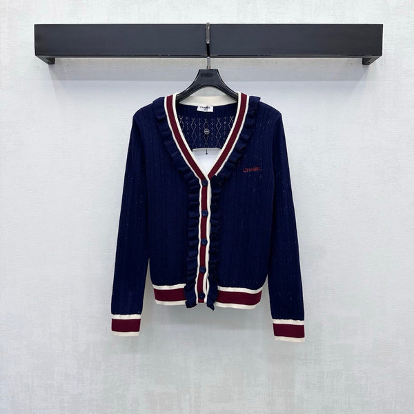 CC V-Neck Knit Cardigan Wool 426453